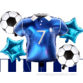 Decoración de la fiesta de fútbol Camiseta Foil Soccer Globos